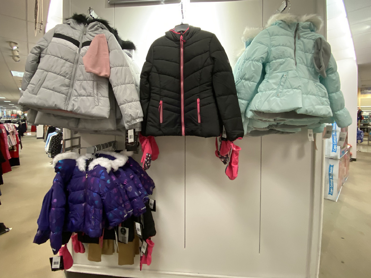 kids jackets in store