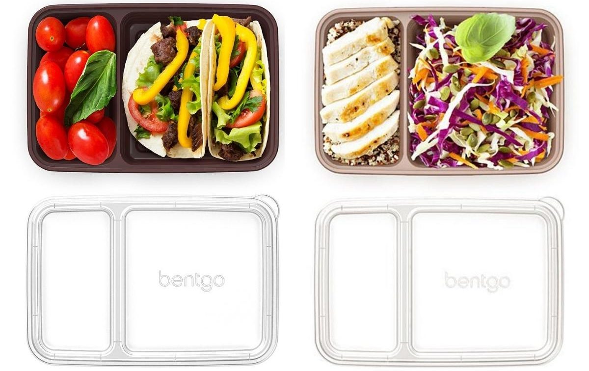 Bentgo Two-Compartment Storage Container 10-Packs