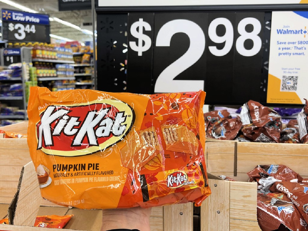 Kit Kat Pumpkin Pie Flavored