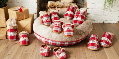 Dearfoams Matching Family Slippers from $6 Shipped (Regularly $22) | Awesome Gift Idea