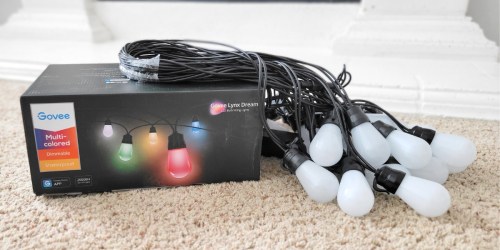 Smart Color-Changing Outdoor String Lights Just $57.99 Shipped on Amazon (Control w/ Your Phone)