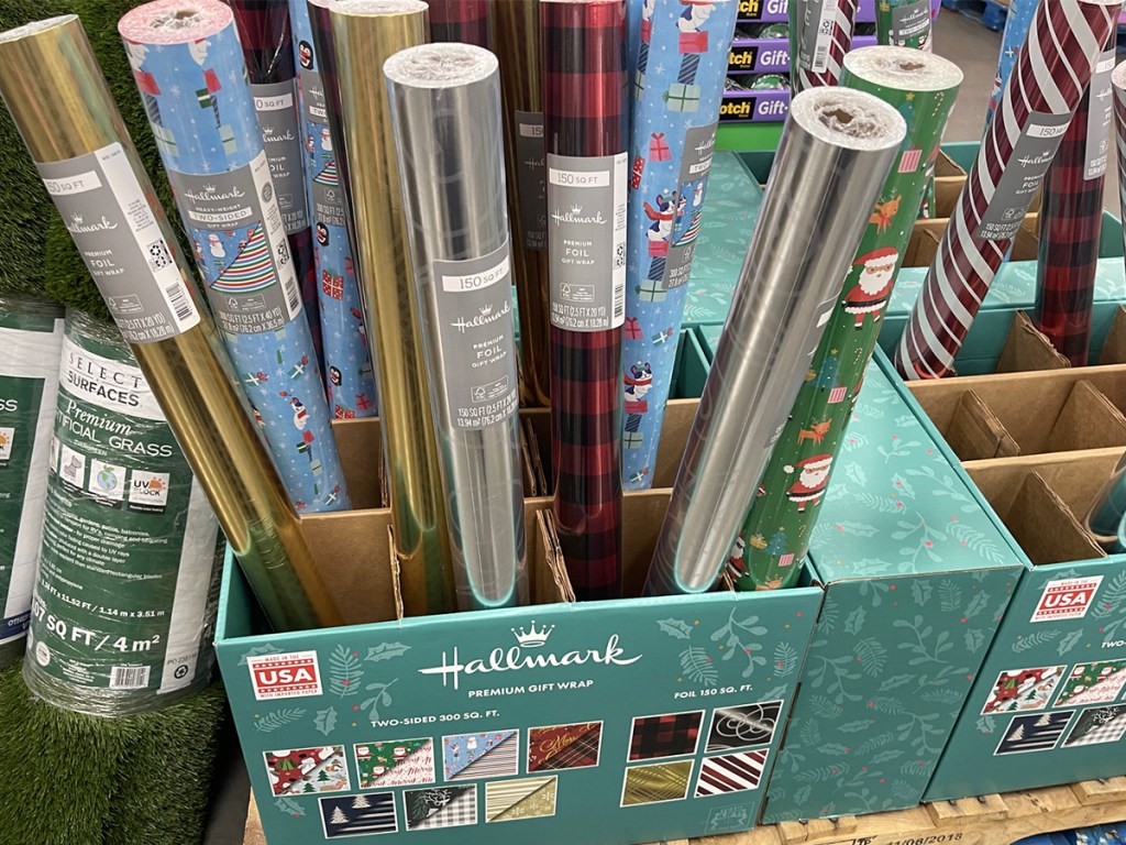 wrapping paper in sams club