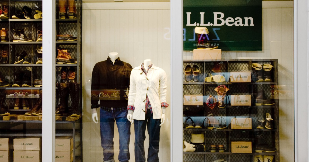 L.L. Bean store front