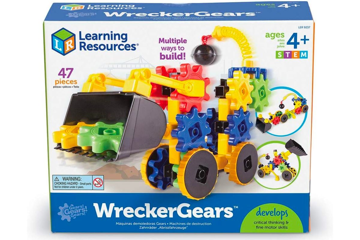 Learning Resources Gears Wreckergears 47 Pieces