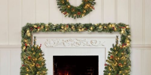 GO! Pre-Lit 4-Piece Christmas Tree Decor Set Only $29.50 on Lowes.com ($149 Value)