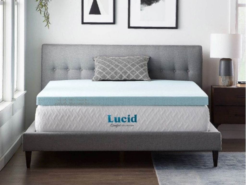 Lucid Memory Foam Topper 3