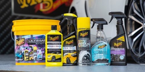 Meguiar’s Ultimate Car Care 6-Piece Bucket Kit Only $28.97 on Walmart.com (Regularly $40)