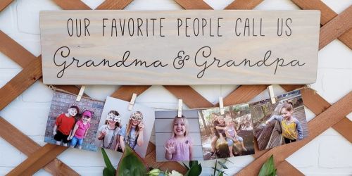 Custom Grandparent’s Photo Boards Only $34.99 Shipped (Regularly $43)