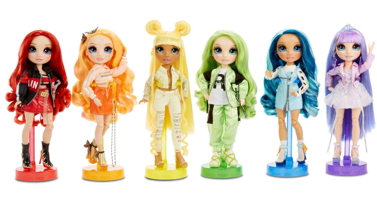 Rainbow High Color collection 6 dolls