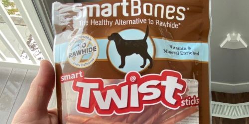 SmartBones Twist Sticks Peanut Butter Dog Treats Only $5.49 Shipped on Amazon (Regularly $15)