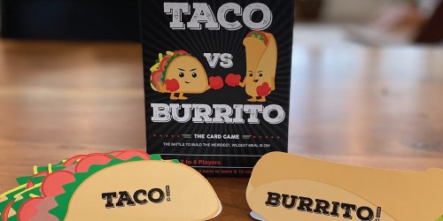 Taco vs Burrito Card Game Only $10.99 on Amazon (Reg. $25) – Thousands of 5-Star Reviews!