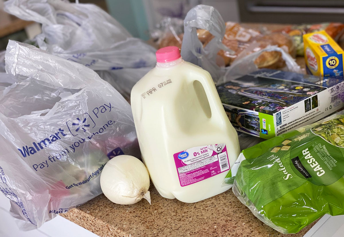 Walmart Grocery Pickup Order
