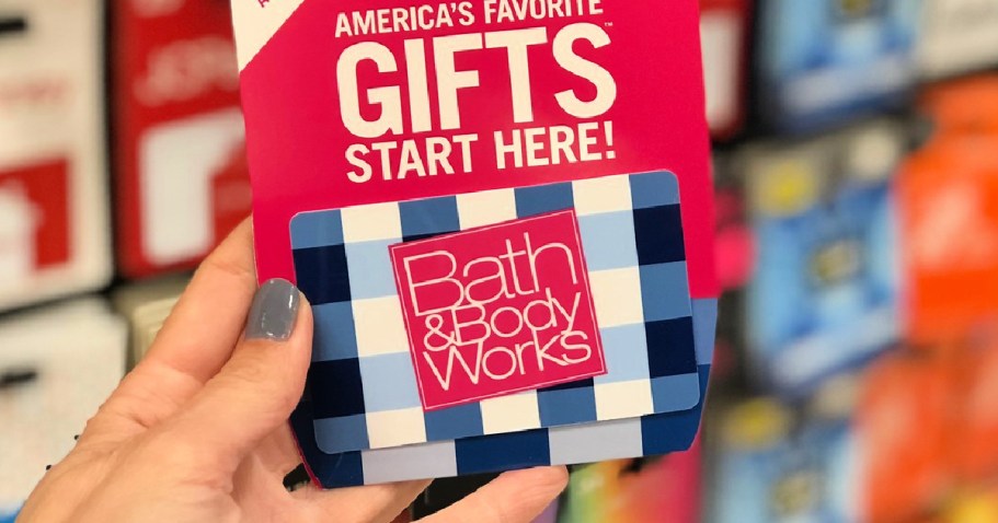 bath and body works gift card
