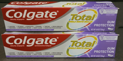 Colgate Total Gum Protection Toothpaste 2-Pack Just $3.33 Shipped on Amazon