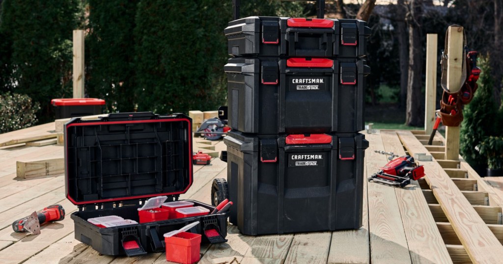 craftsman stackable toolbox