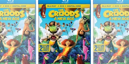 The Croods: A New Age Blu-ray + DVD + Digital Just $4 On Amazon (Regularly $23)