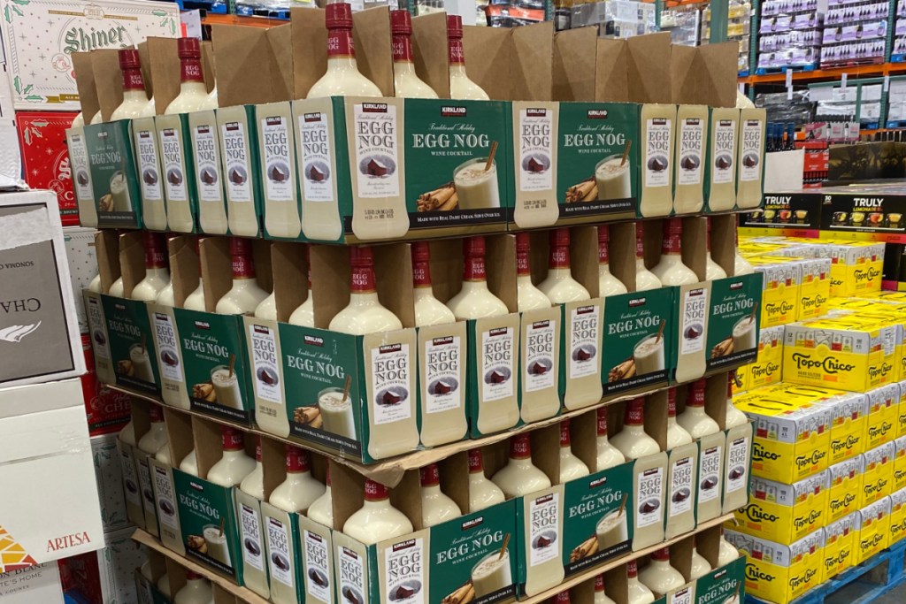 alcoholic eggnog costco