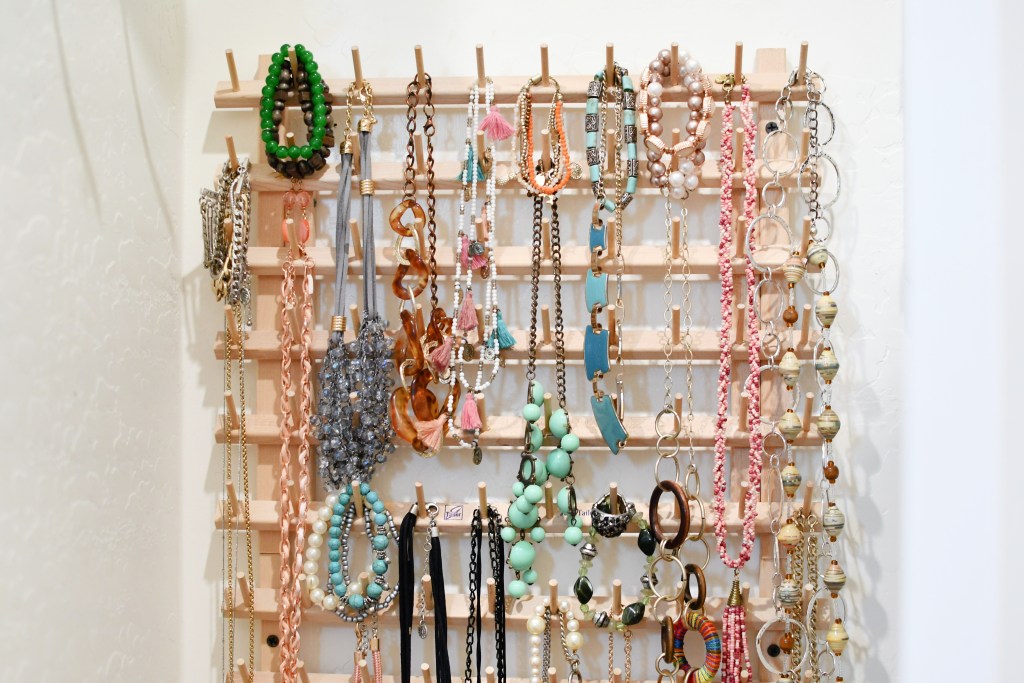 jewelry organizer diy