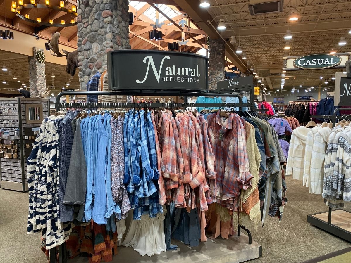 Natural Reflections in Bass Pro Shop