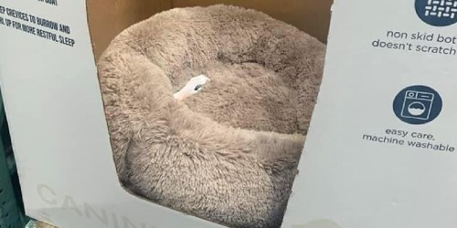 Calming Vegan Fur Memory Foam Pet Bed Only $38.99 Shipped on Costco.com