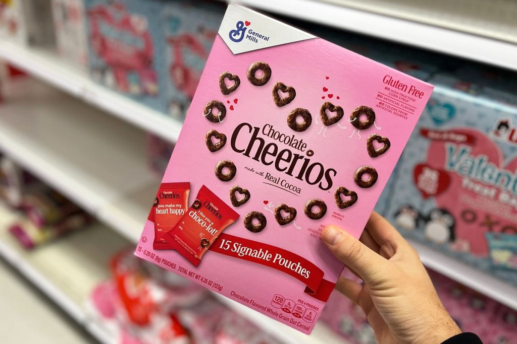 Valentine's Day Chocolate Cheerios