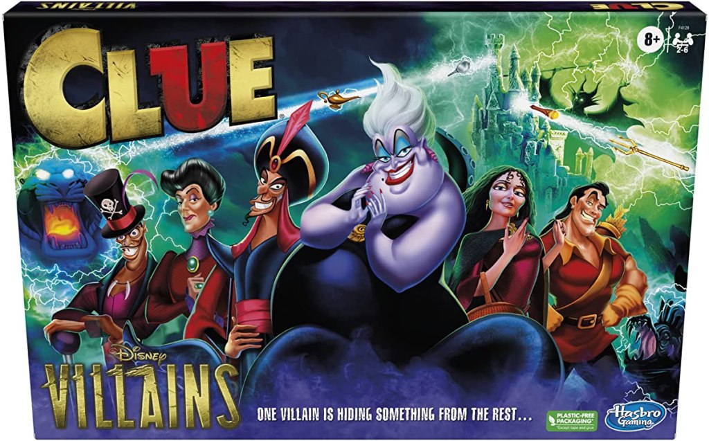 Clue Disney Villains game