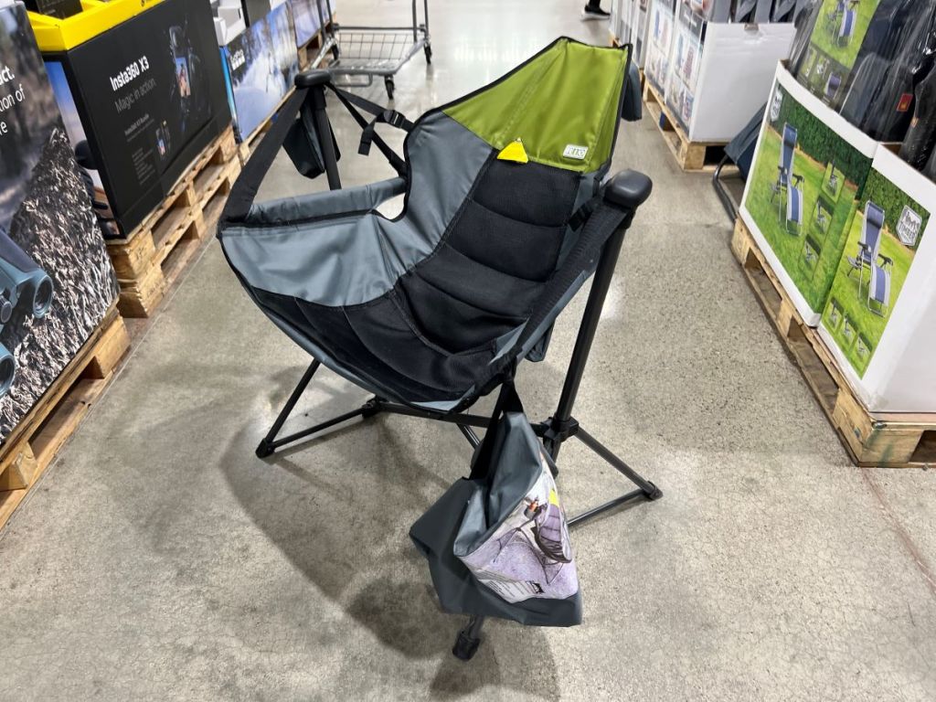 Swinging hammock chair at Costco