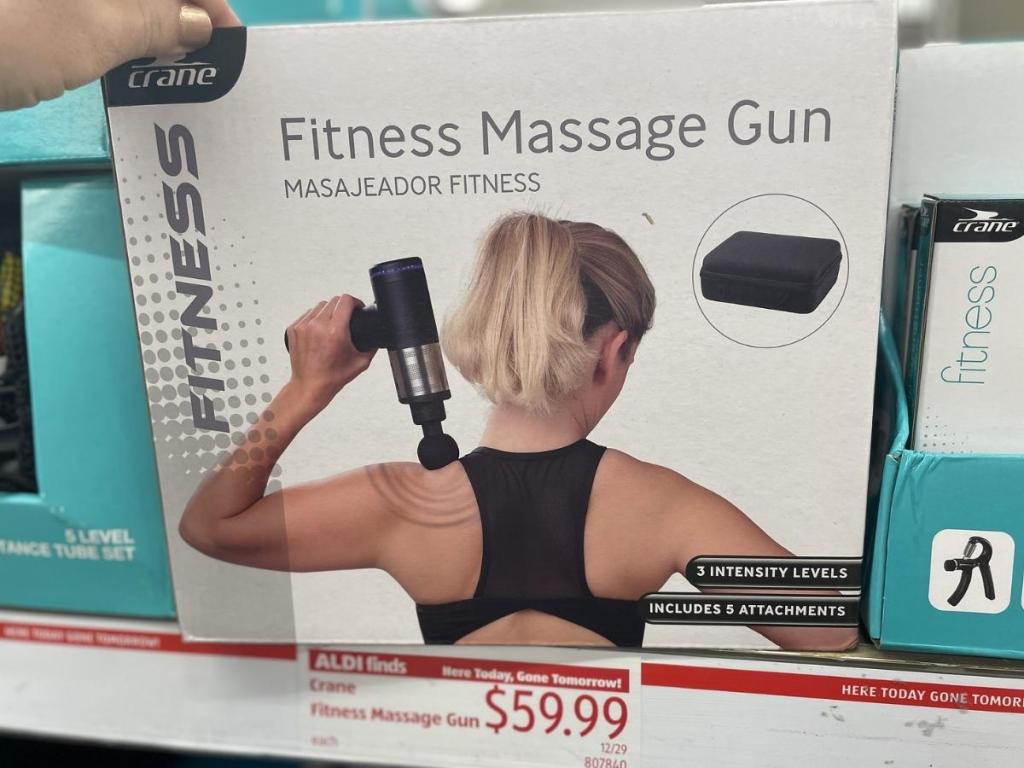 crane massage gun in store