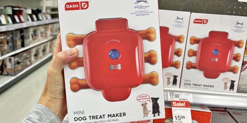 Dash Dog Treat Maker Just $9.99 on Target.com (Reg. $17)