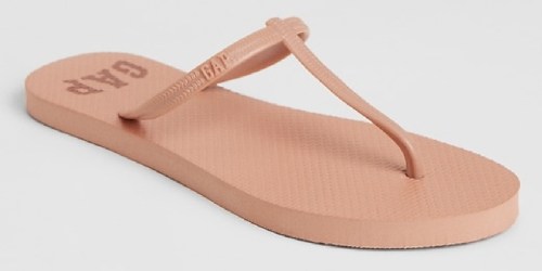 ** 40% Off Flash Sale | GAP Logo Flip Flops Just $1.61