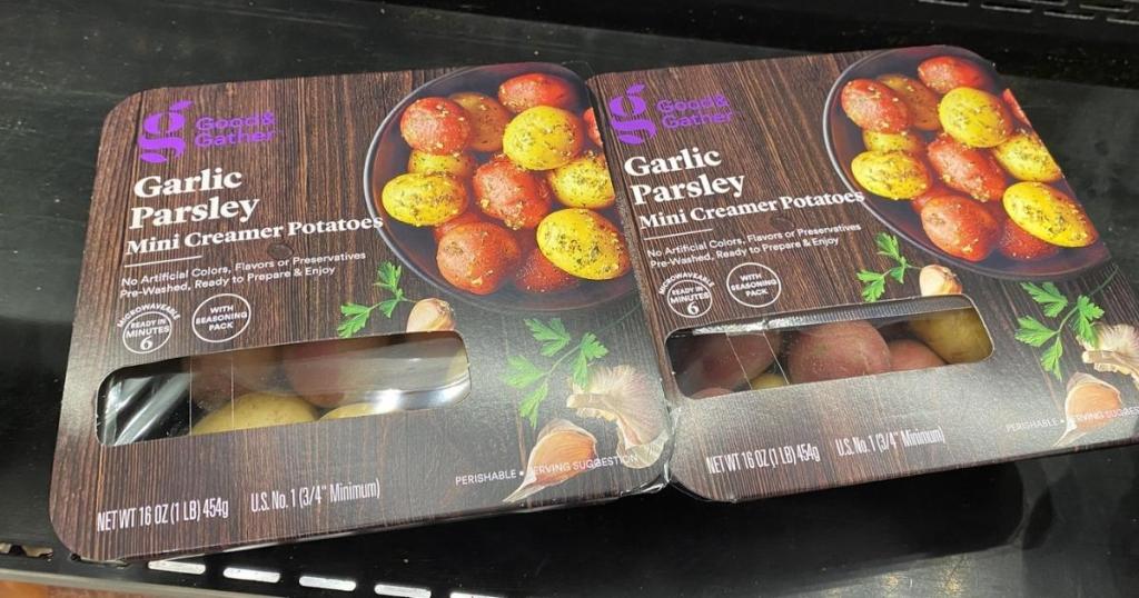 good & gather garlic parsley mini potatoes in store