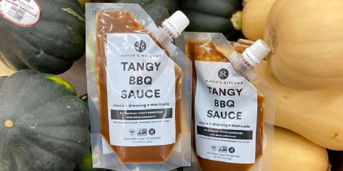 50% Off Haven’s Kitchen Plant-Based BBQ Sauce at Target (Just Use Your Phone)