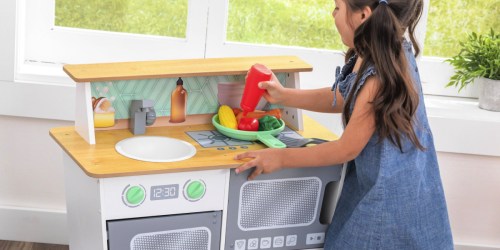 ** KidKraft Play Kitchen Just $29 on Walmart.com (Regularly $79) | Includes Pretend Food, Kitchen Tools & More!