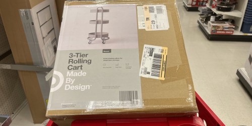 3-Tier Metal Utility Cart Possibly Just $10.50 at Target (Regularly $35)