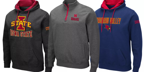 NCAA Team Fleece Hoodies & Pullovers Only $19.99 on Kohls.com (Regularly $45)