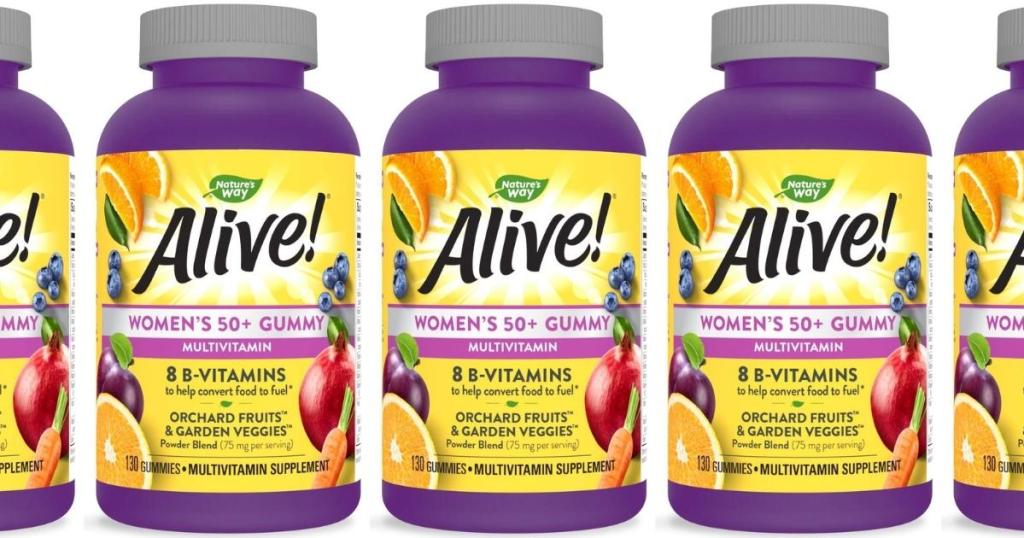 Nature's Way Alive! Women’s 50+ Multivitamins 130-Count