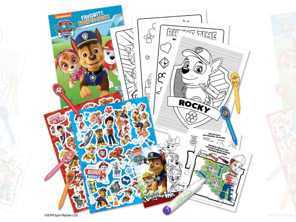PAW Patrol Coloring and Activity Adventure Kit