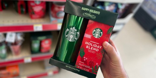 50% Off Starbucks Tumbler & Coffee Gift Sets at Walgreens