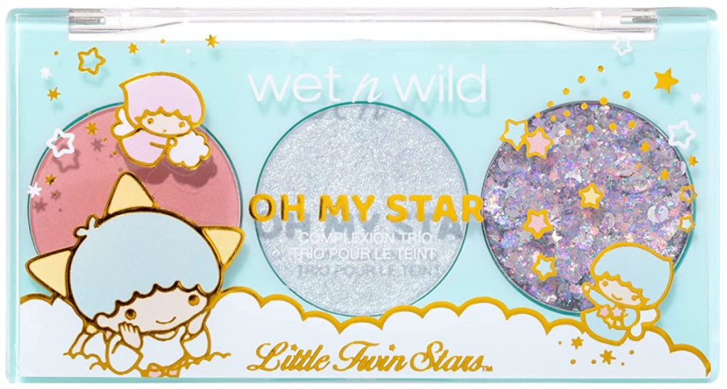 Wet n Wild Little Twin Stars Oh My Star Makeup, Complexion Trio Blue