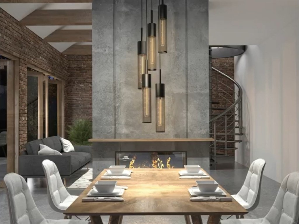 modern dining room