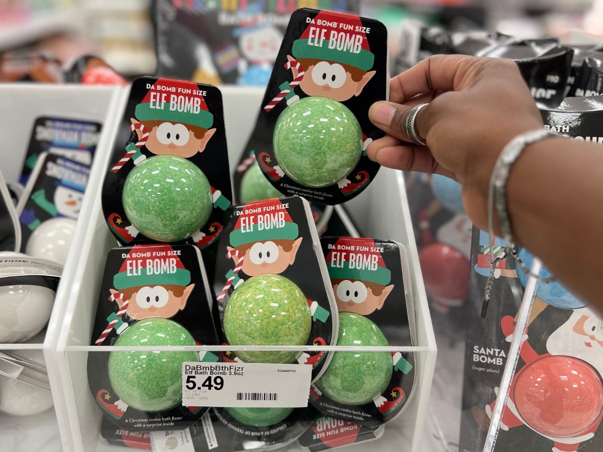 elf bath bombs