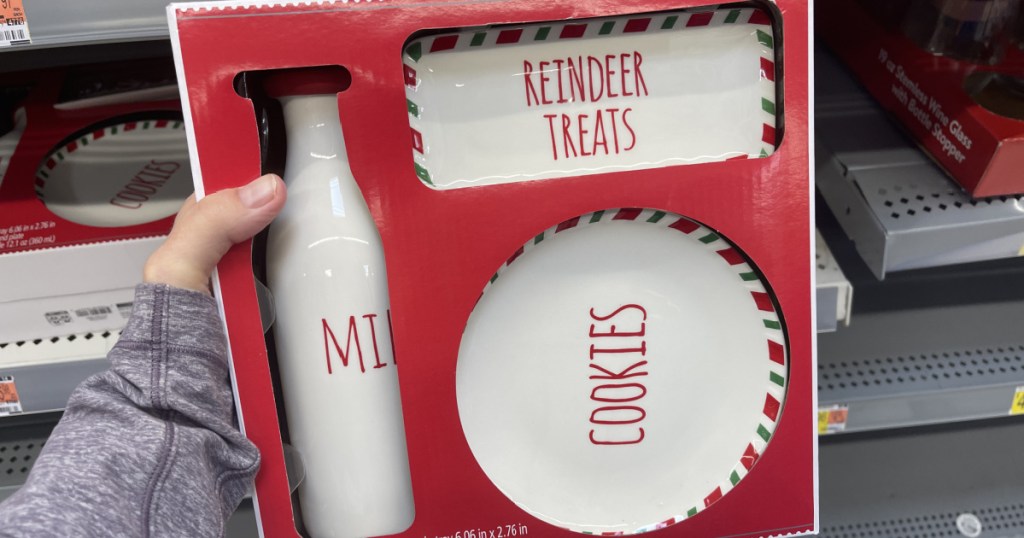 holiday time santa serveware