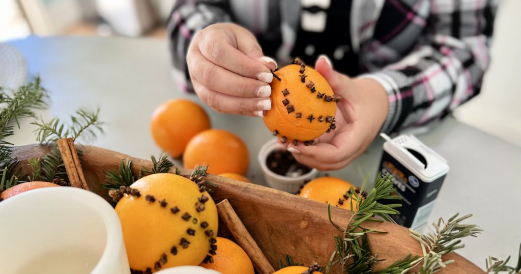 making pomander balls