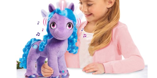 My Little Pony Sing & Glow Plush Just $10.98 on Amazon or Walmart.com (Regularly $25)