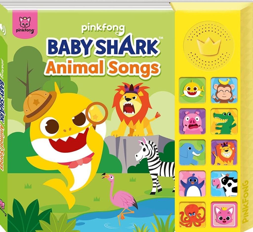 Pinkfong Baby Shark Animal Songs Sound Book