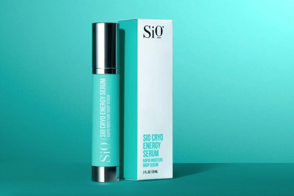 serum next to box