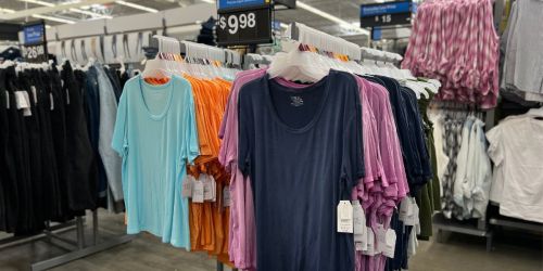 Walmart Women’s Clothes Clearance | T-Shirt 2-Packs Only $12 (Just $6 Per Shirt)