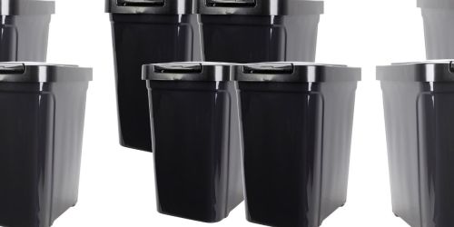 *HOT* 4 Mainstays Trash Cans Only $10.98 on Walmart.com (Just $2.75 Each!)