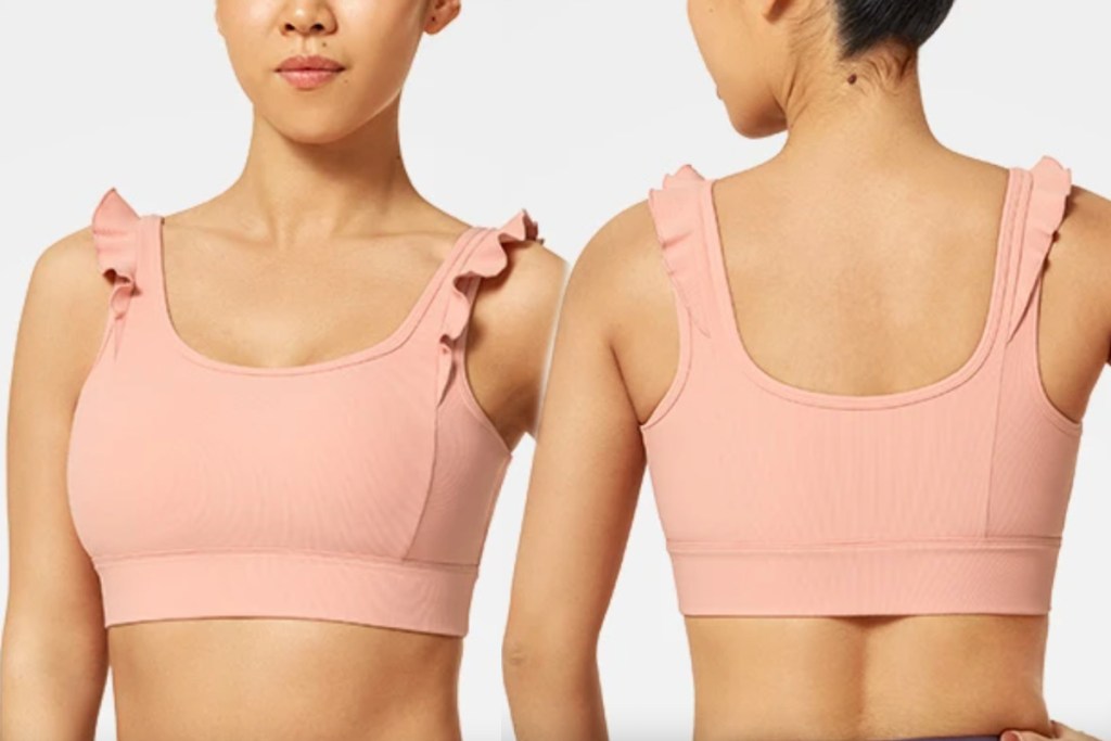 yvette charming sports bra