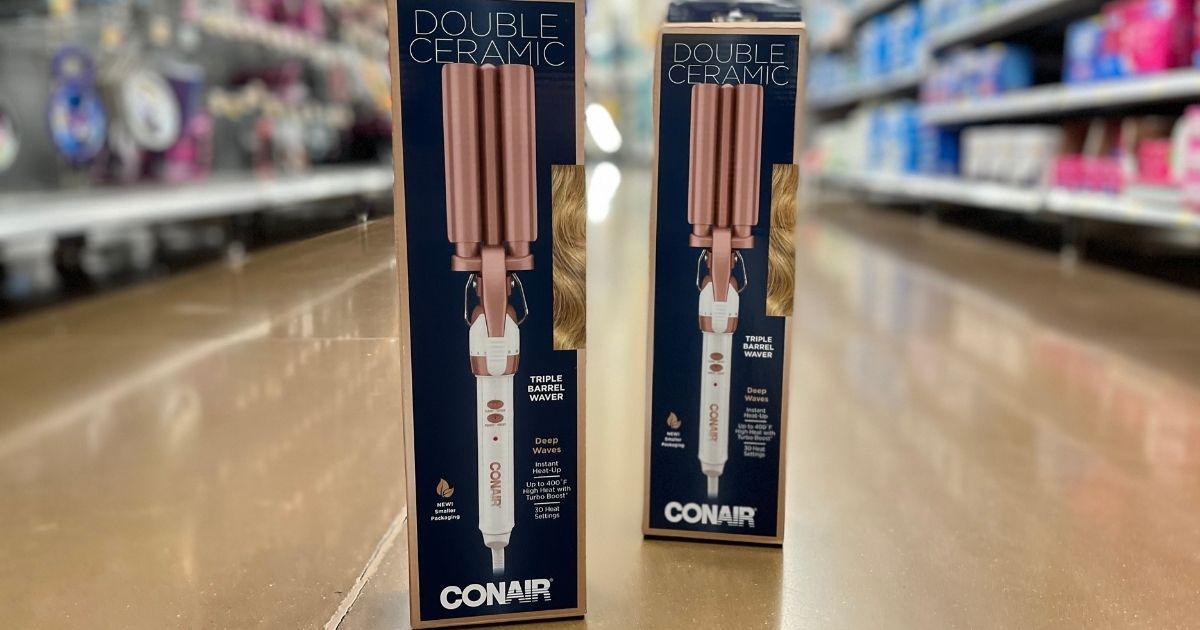 two Conair waver boxes